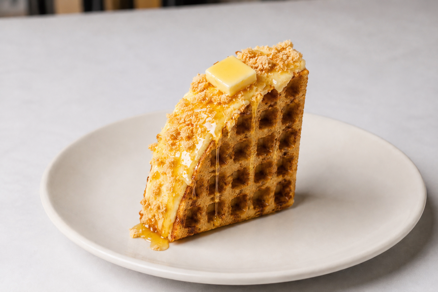 Honey Butter Delight Waffle
